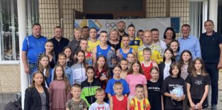 У Шаргороді відбулась церемонія підняття прапора Національного олімпійського комітету України
