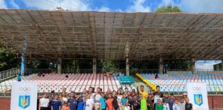 Олімпійський прапор замойорів на Вінниччині