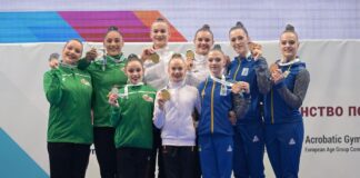 Збірна команда України зі спортивної акробатики, до складу якої увійшли більшість вінничан, продемонструвала високі результати на Чемпіонаті Європи