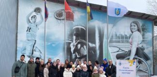 На Вінниччині масово долучились до підняття Олімпійського прапора з нагоди відкриття IV зимових ЮОІ в Канвондо