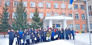 У Жмеринці підняли Державний та Олімпійський прапори