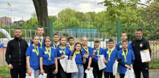 25 квітня у м.Вінниця у Центральному парку культури та відпочинку ім. М. Леонтовича, на стадіоні МДЮСШ №1 пройшли змагання серед школярів Вінницького району “Олімпійське лелеченя”.